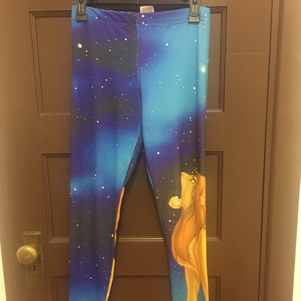 Disney Leggings, Lion King, Women’s Medium